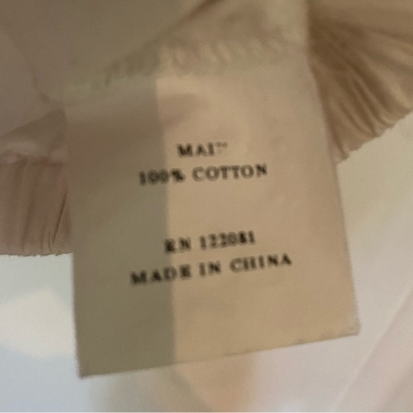 White Ruffled Peplum Hem Short Sleeve Crop Top - Picture 3 of 5